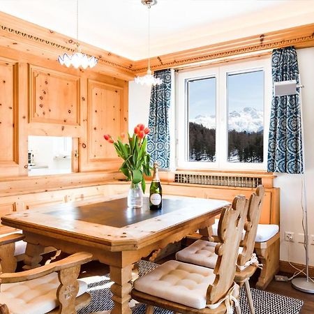 Spacious Apartment With Fantastic Alpine Panorama Svatý Mořic Exteriér fotografie