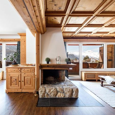 Spacious Apartment With Fantastic Alpine Panorama Svatý Mořic Exteriér fotografie
