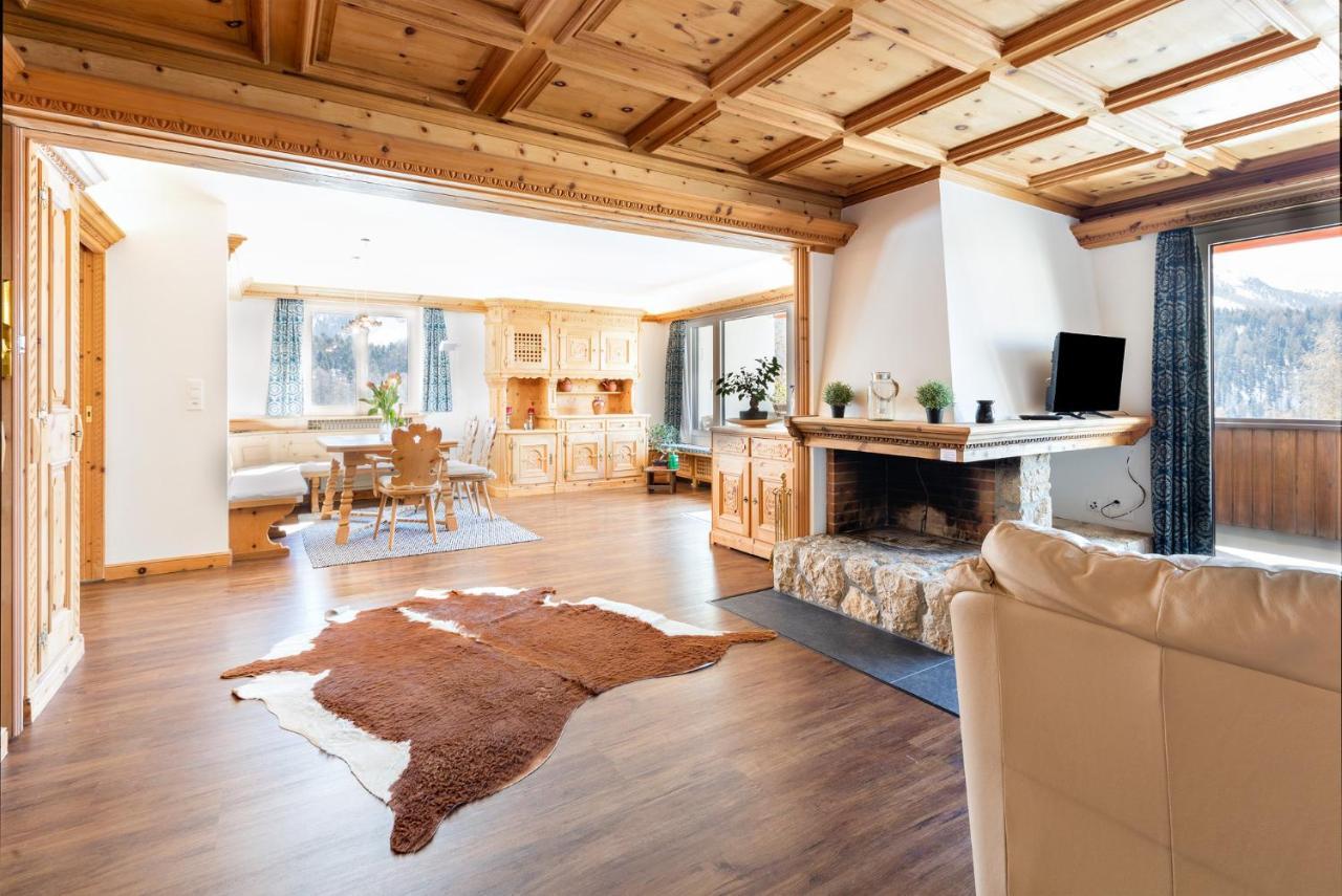 Spacious Apartment With Fantastic Alpine Panorama Svatý Mořic Exteriér fotografie