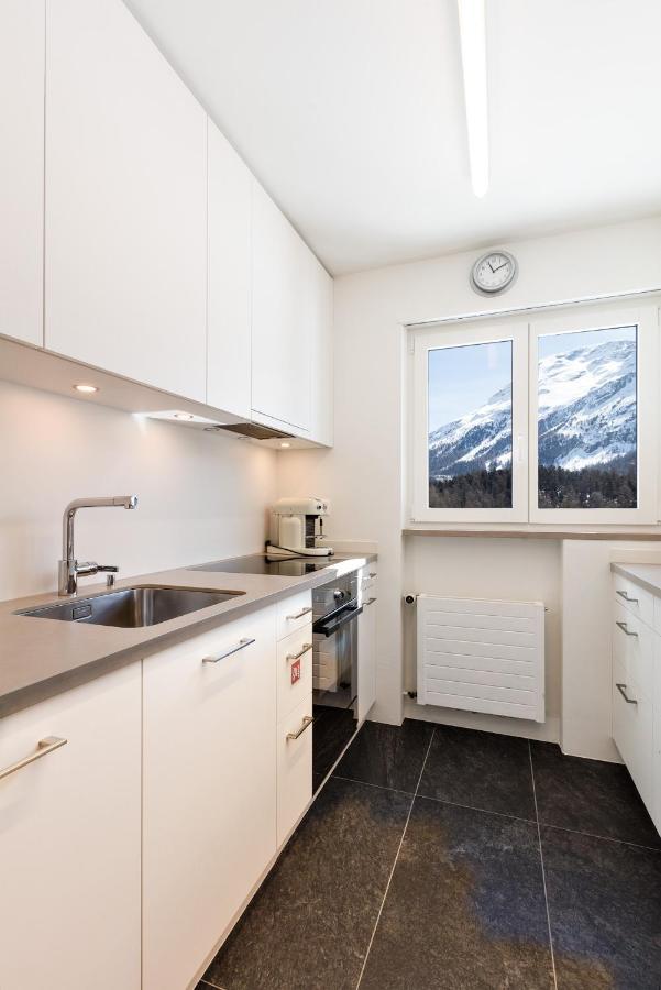 Spacious Apartment With Fantastic Alpine Panorama Svatý Mořic Exteriér fotografie
