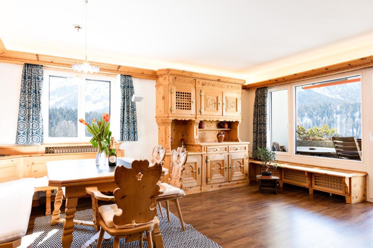 Spacious Apartment With Fantastic Alpine Panorama Svatý Mořic Exteriér fotografie